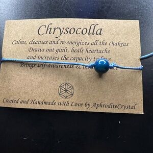 Blue Chrysocolla Bracelet